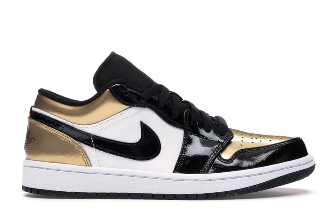 Jordan 1 Low Gold Toe