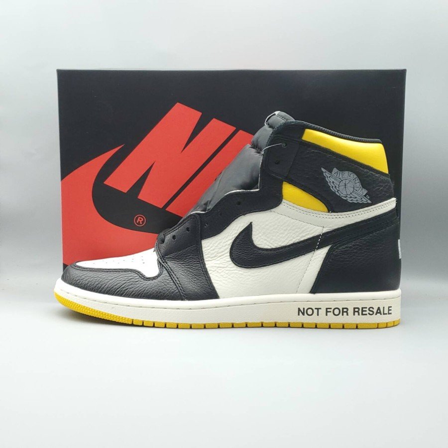 Jordan 1 Retro High "Not for Resale" Varsity Maize