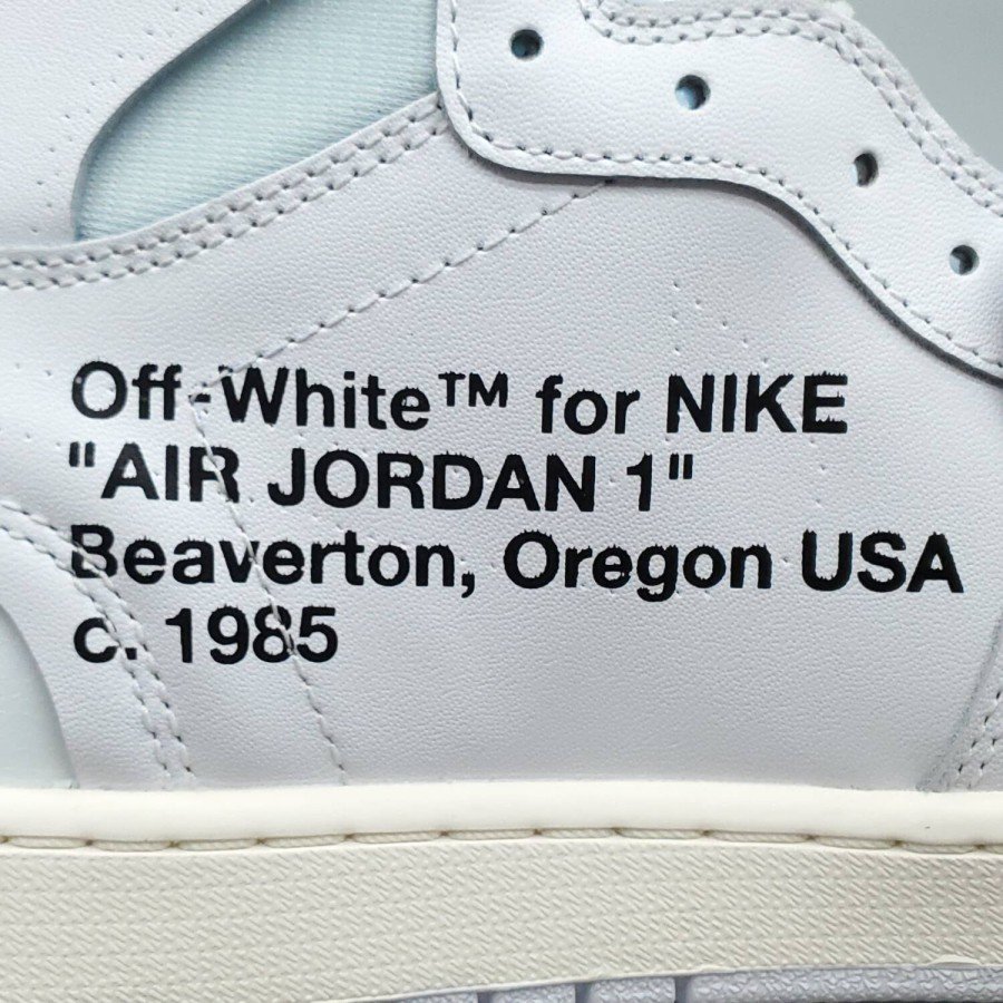 Jordan 1 Retro High Off-White White