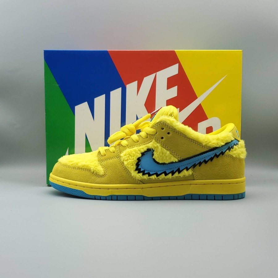 Nike SB Dunk Low Grateful Dead Bears Opti Yellow