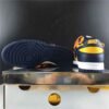 Nike Dunk Low Off-White University Gold Midnight Navy