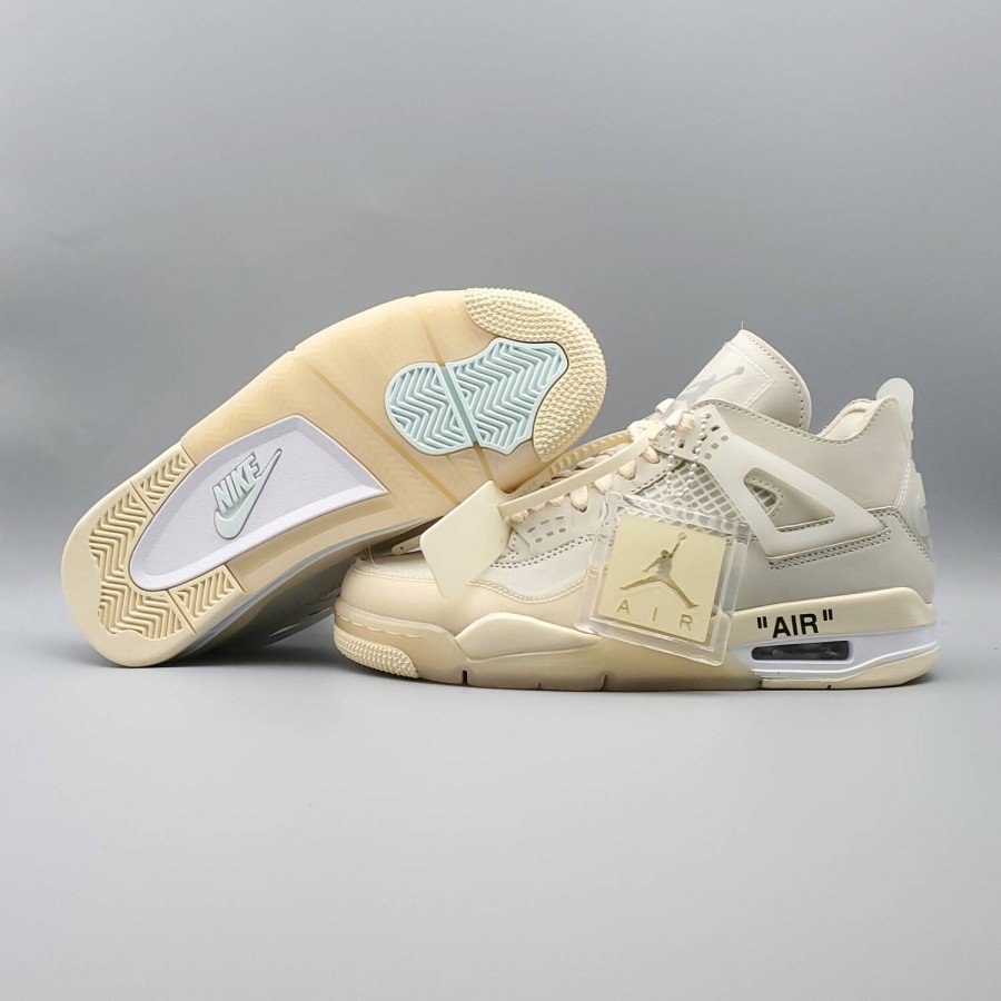 Air Jordan 4 Retro Off-White Sail