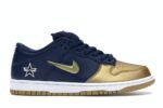 Nike SB Dunk Low Supreme Jewel Swoosh Gold