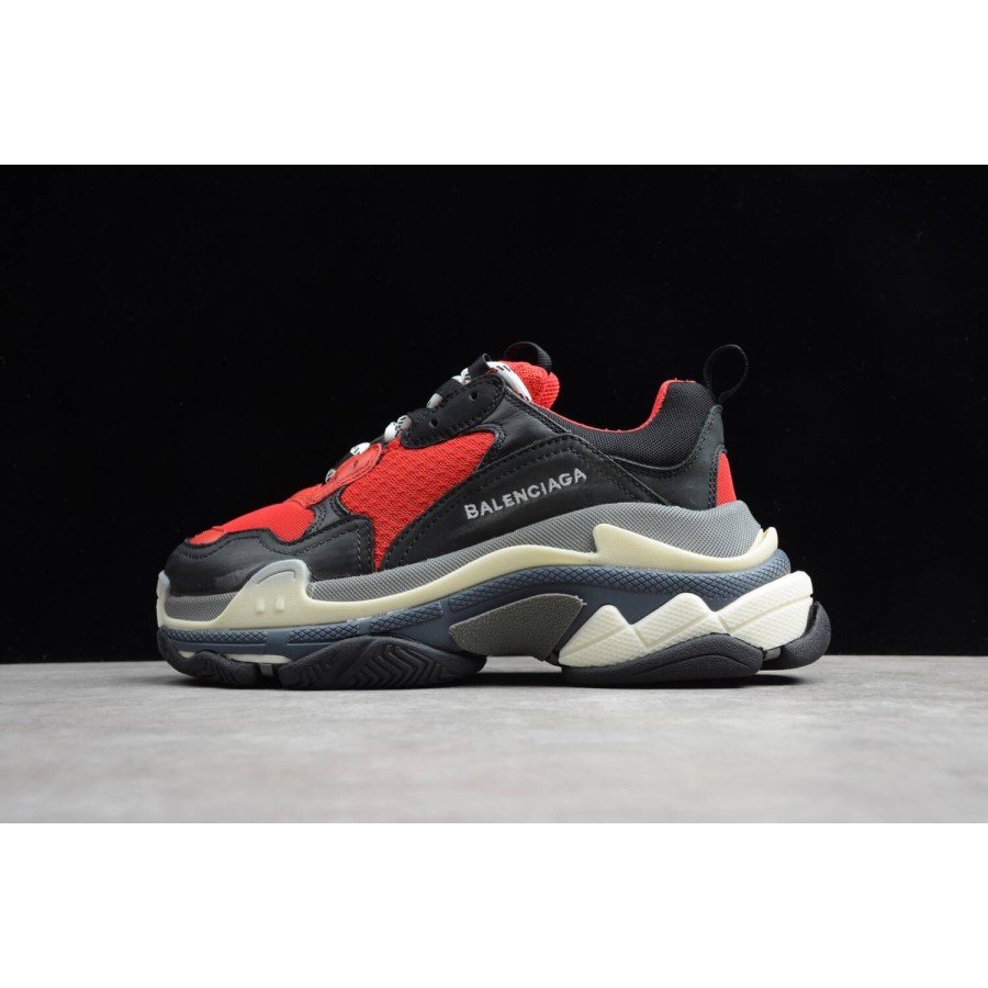 Balenciaga Triple S Red Black