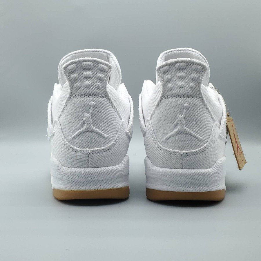 Jordan 4 Retro Levi's White