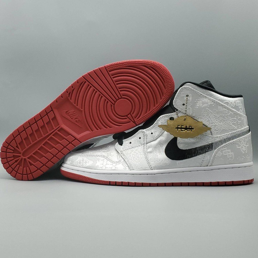 Jordan 1 Mid SE Fearless Edison Chen CLOT