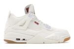 Jordan 4 Retro Levi's White