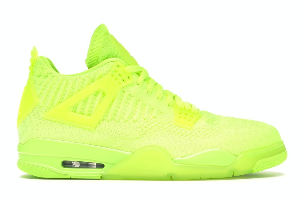 Jordan 4 Retro Flyknit Volt