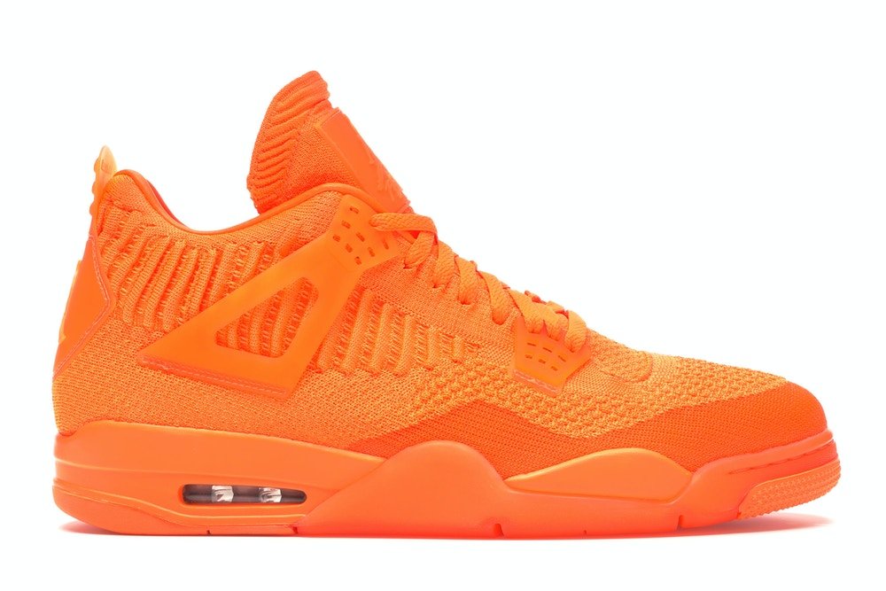 Jordan 4 Retro Flyknit Orange