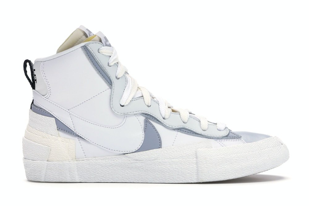 Nike Blazer Mid Sacai White Grey