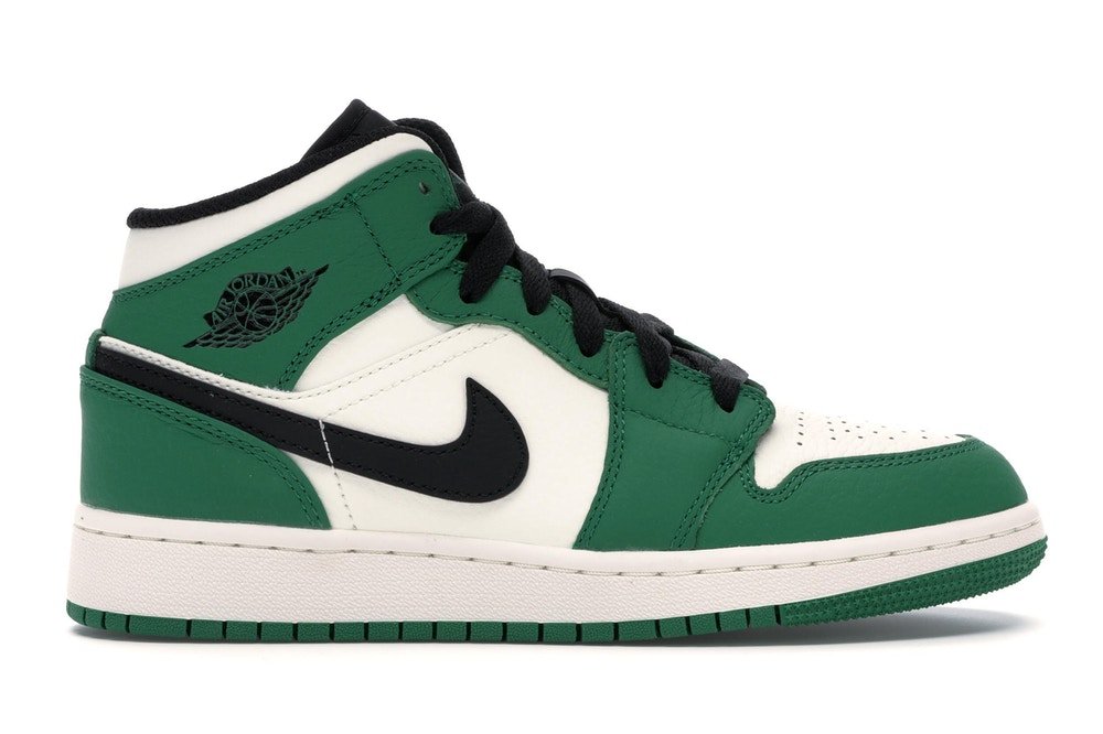 Jordan 1 Mid Pine Green