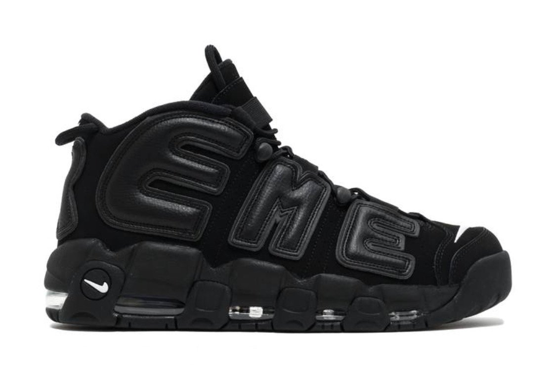 Nike Air More Uptempo Supreme "Suptempo" Black