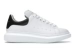 Alexander McQueen Oversized Ivory Black Leather