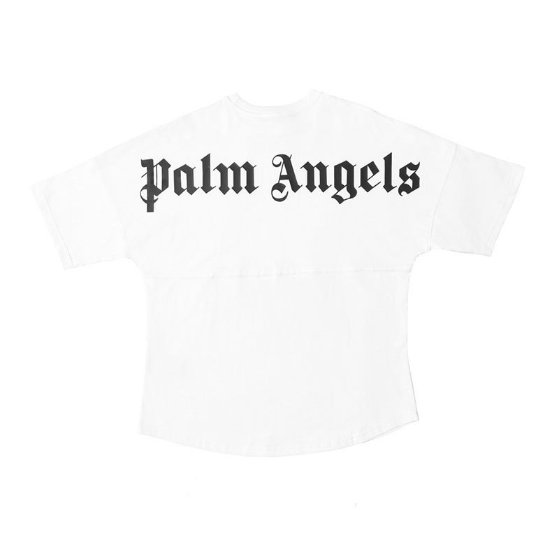 Palm Angels logo print t-shirt - white