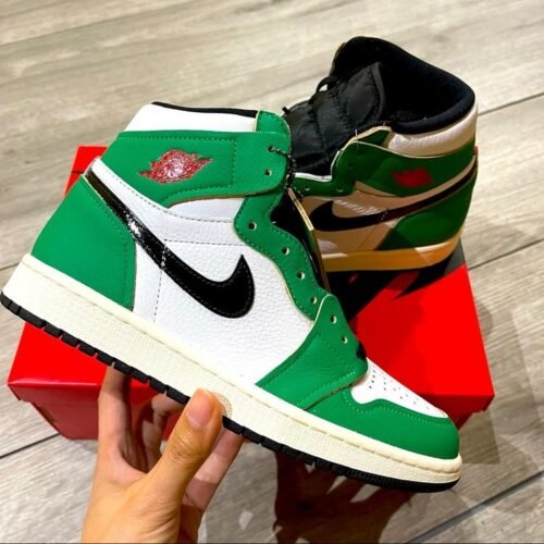 Jordan 1 Retro High Lucky Green photo review