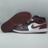 Jordan 1 Mid Black Dark Beetroot