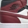 Jordan 1 Mid Black Dark Beetroot