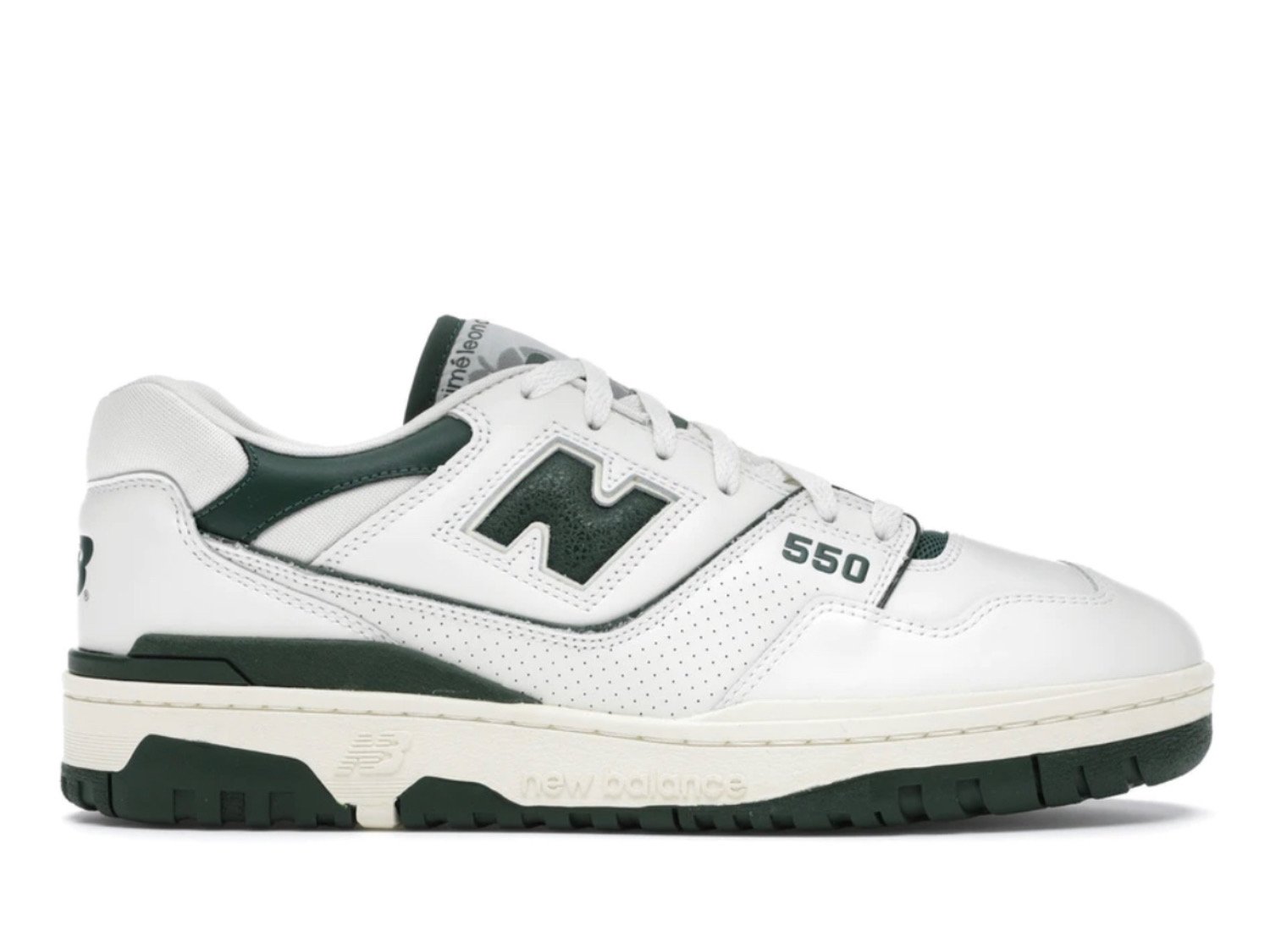 NB 550 Aime Leon Dore White Green