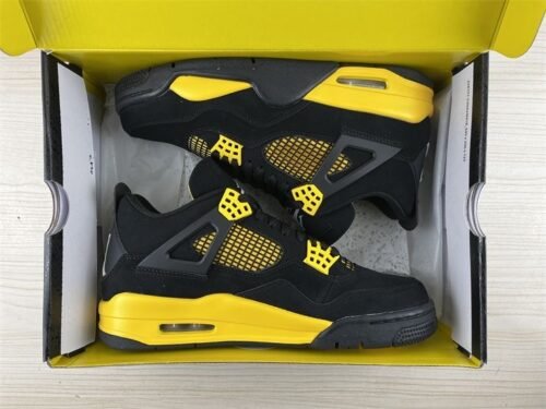 Air Jordan 4 Retro Thunder (2023) photo review