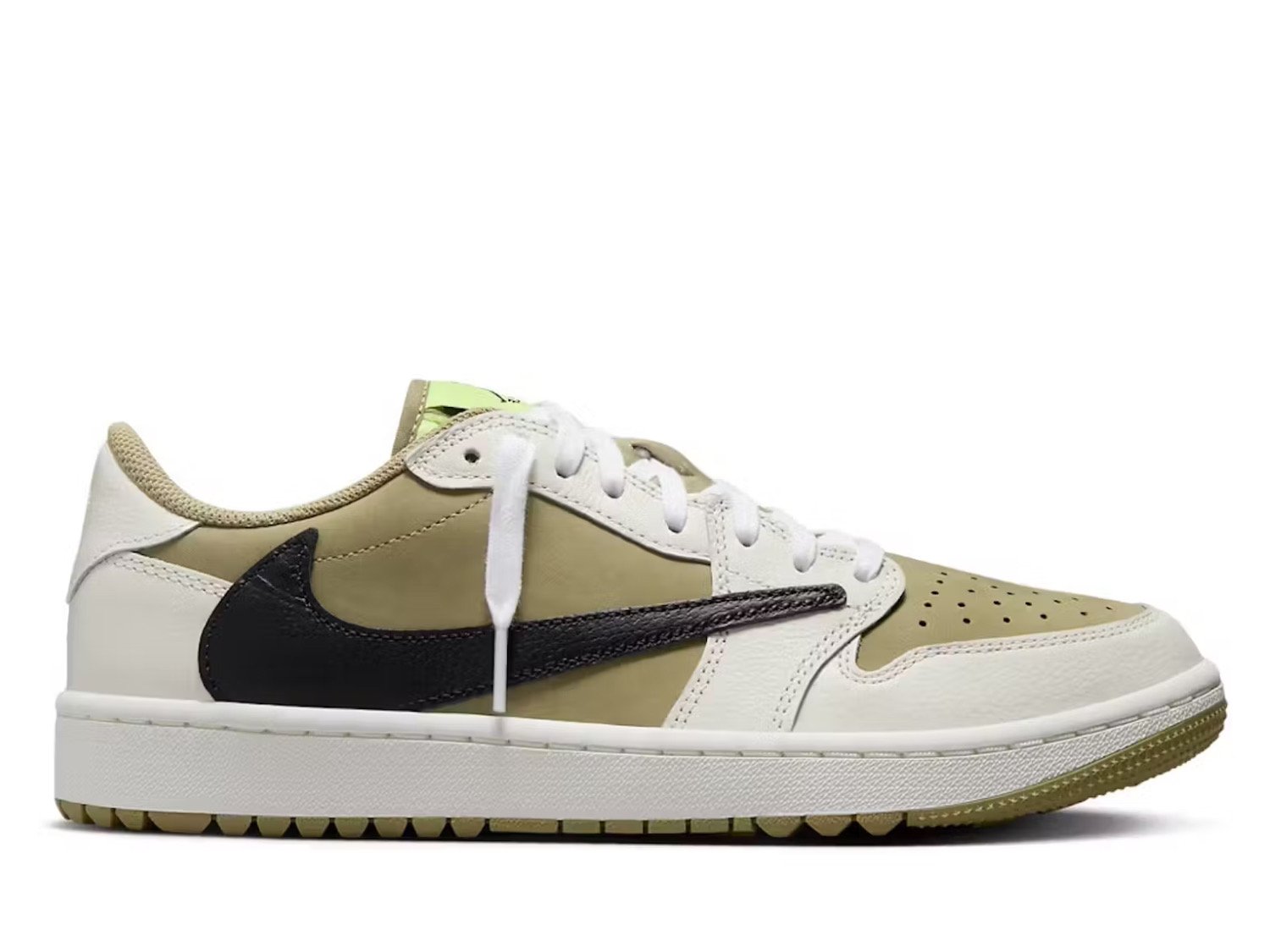 Jordan 1 Retro Low Golf Travis Scott Neutral Olive