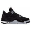 Air Jordan 4 Black Canvas