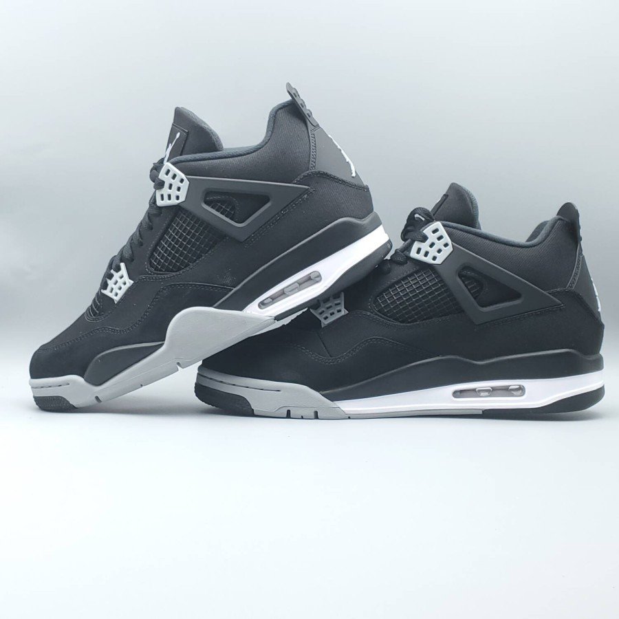 Air Jordan 4 Black Canvas