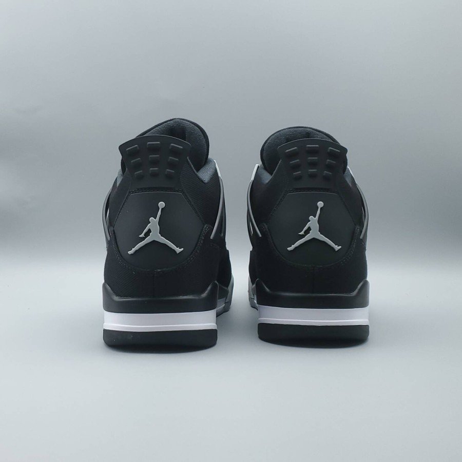 Air Jordan 4 Black Canvas