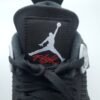 Air Jordan 4 Black Canvas