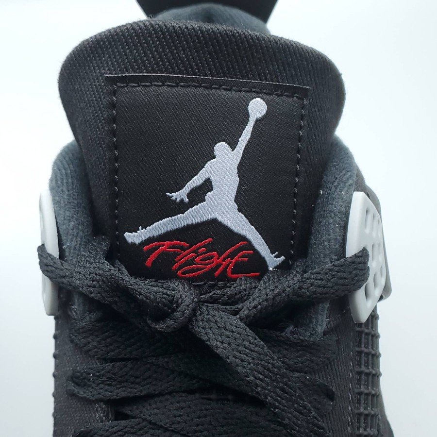 Air Jordan 4 Black Canvas