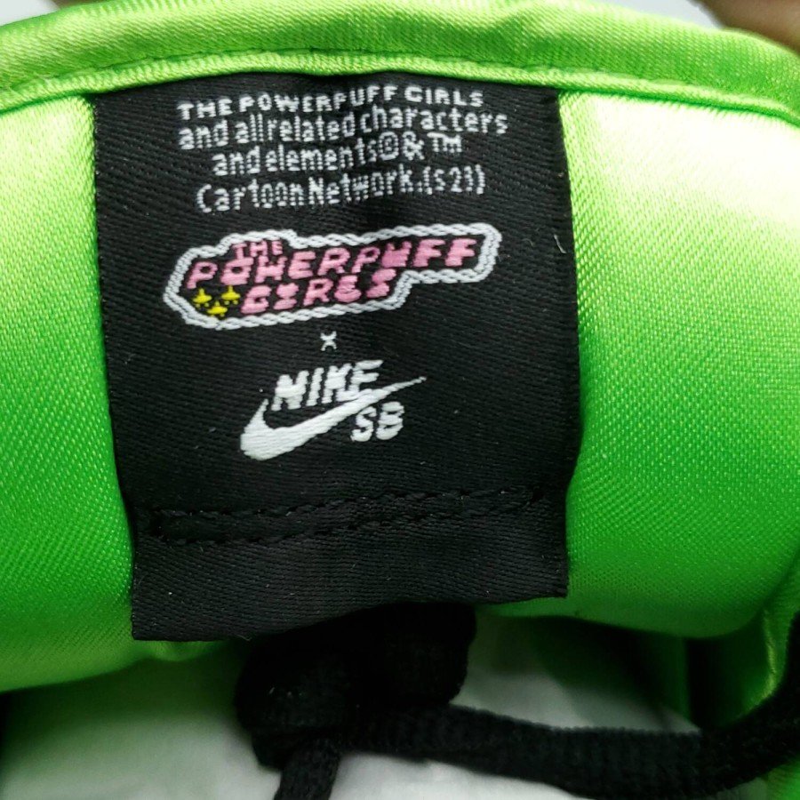 Nike SB Dunk Low The Powerpuff Girls Buttercup