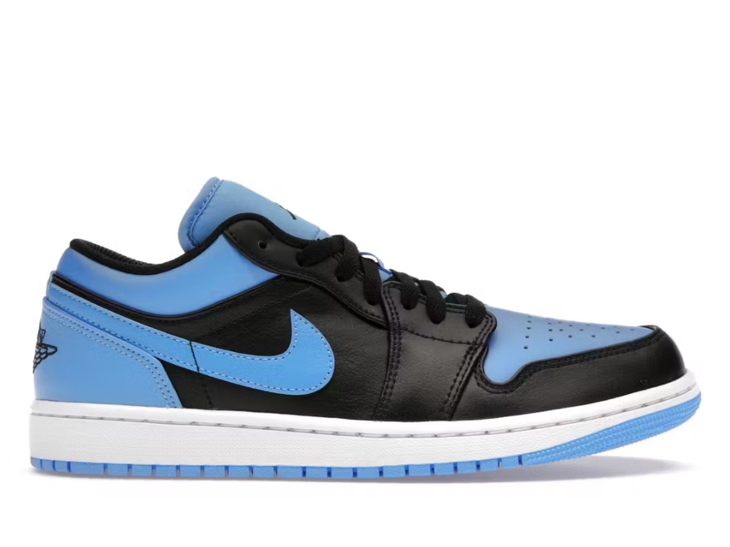 Jordan 1 Low Black University Blue