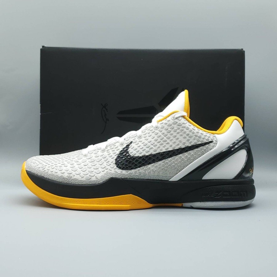 Kobe 6 Protro Playoff Pack White Del Sol