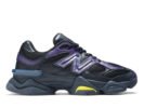 New Balance 9060 Mowalola Burglarwear Black Purple Yellow