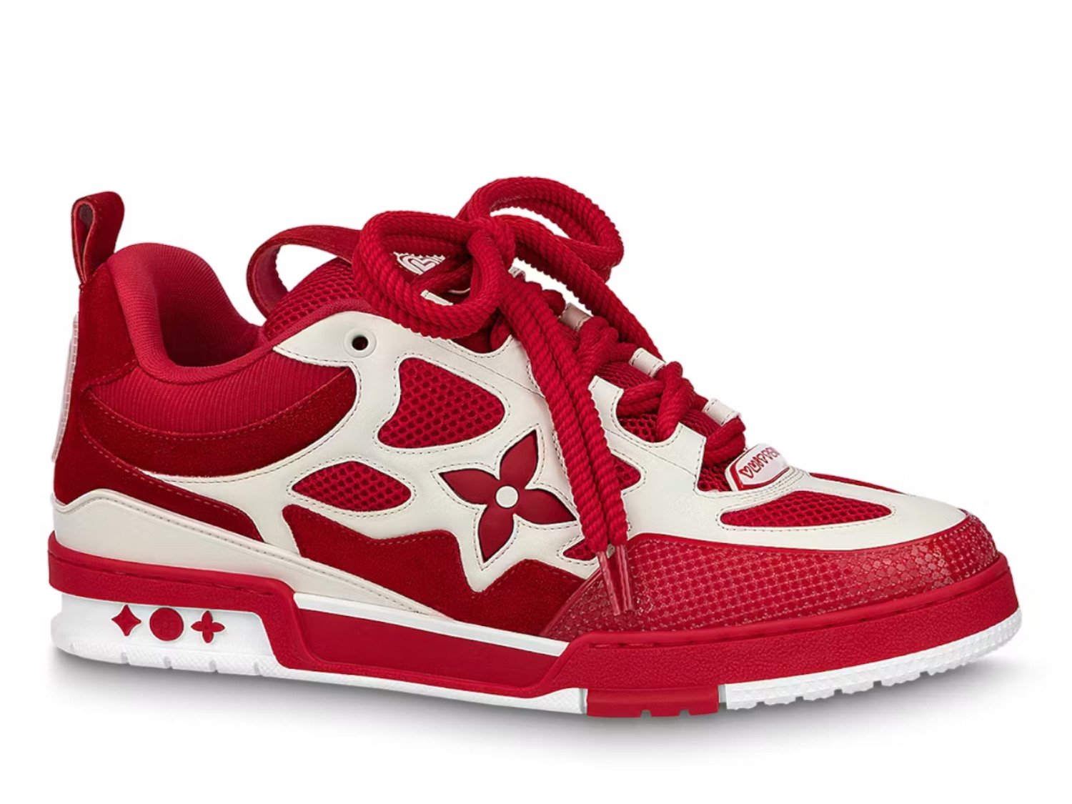 Louis Vuitton LV Skate Sneaker Red White