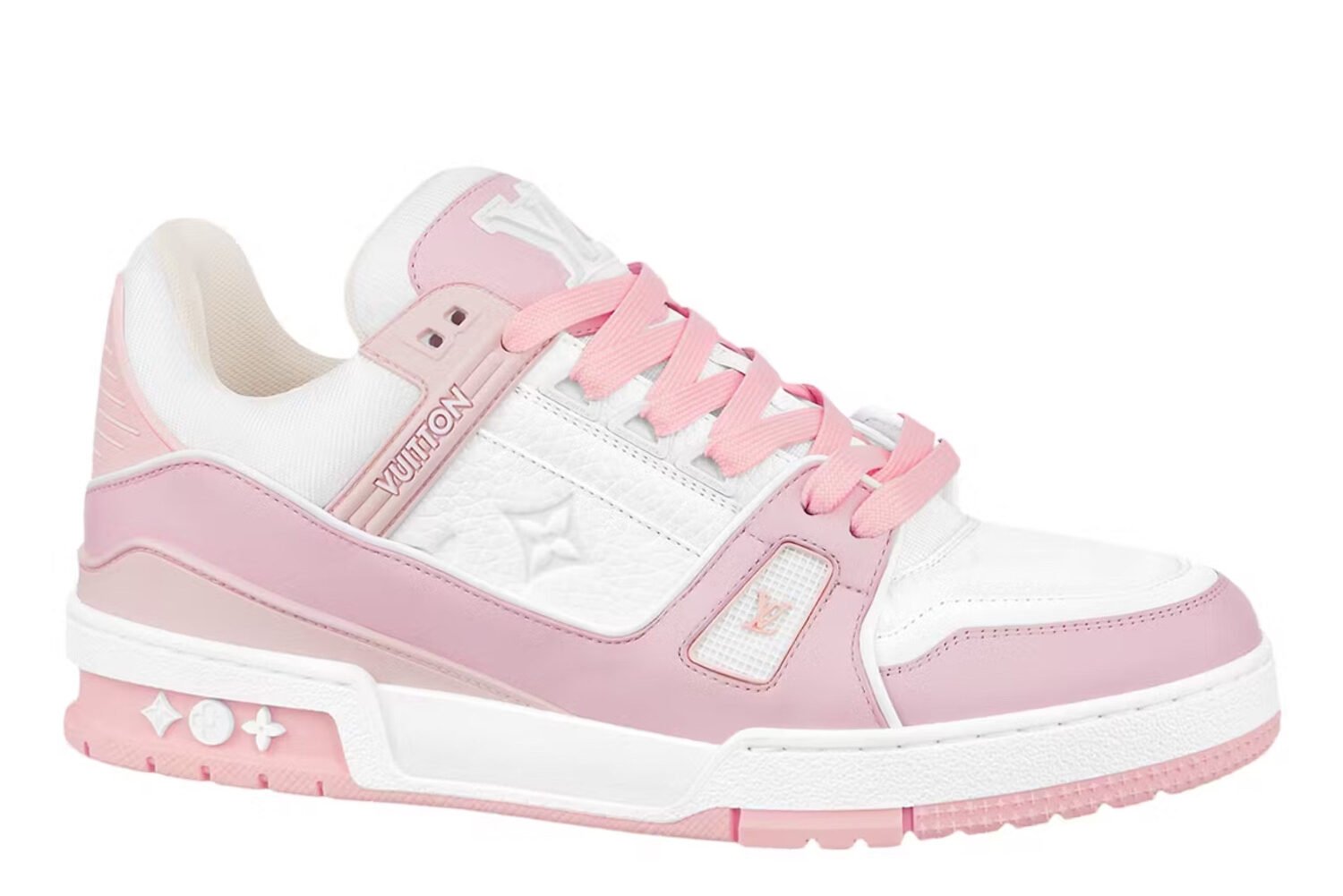 Louis Vuitton Trainer Pink Rose