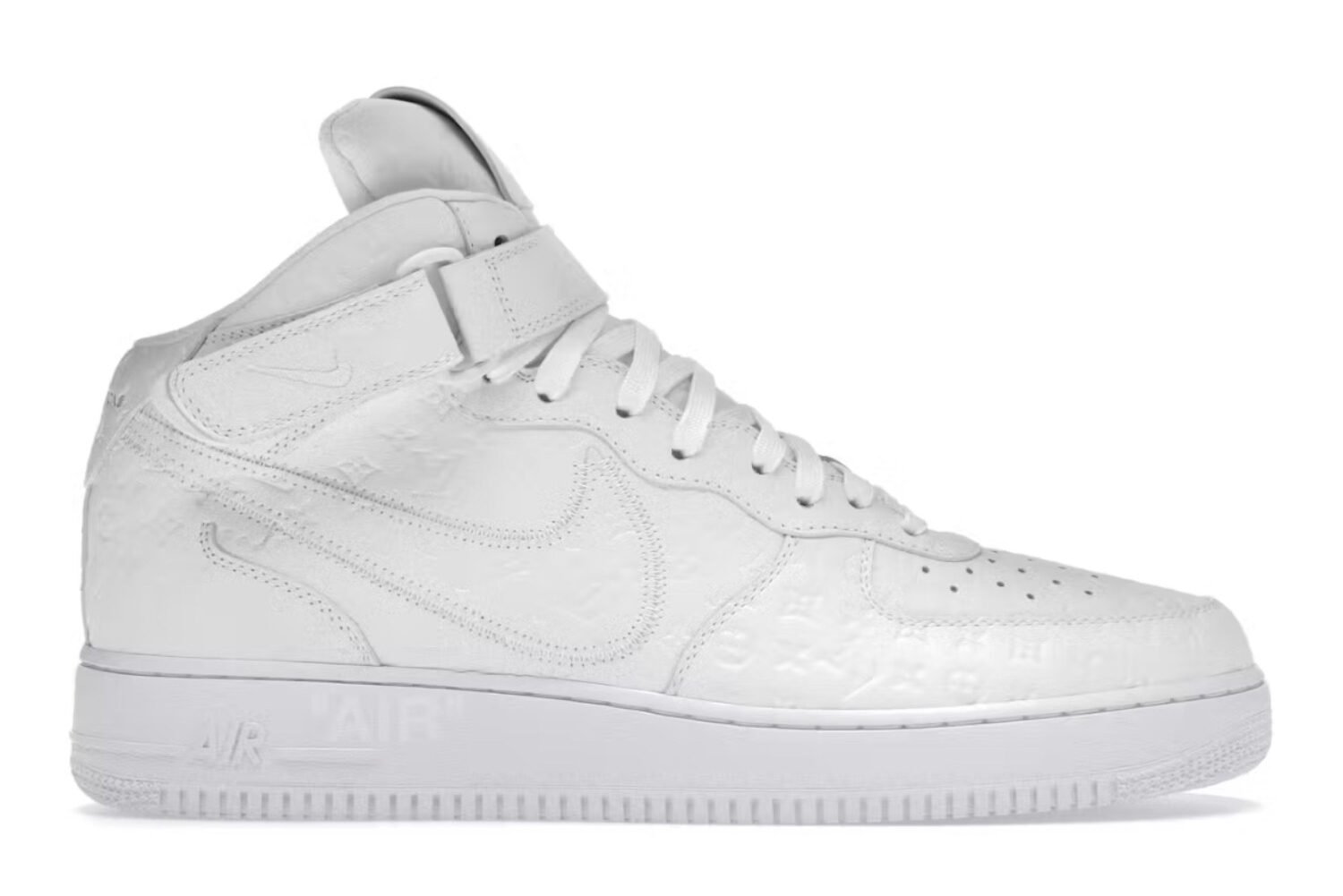 Louis Vuitton Nike Air Force 1 Mid By Virgil Abloh White