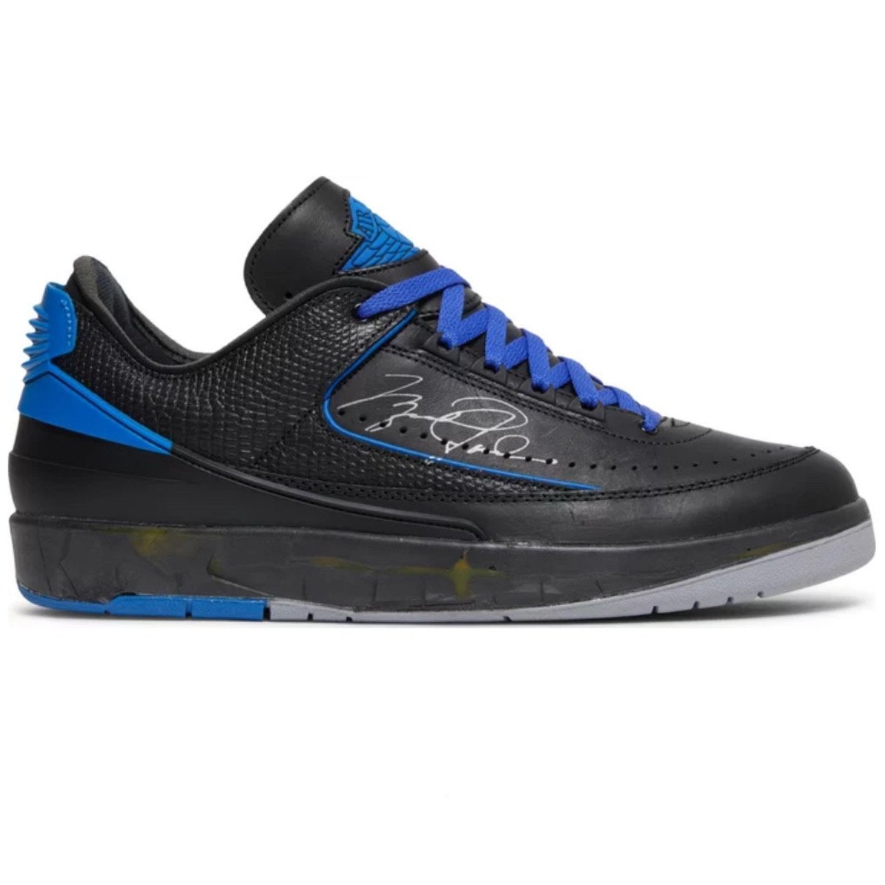 Jordan 2 Retro Low SP Off-White Black Blue