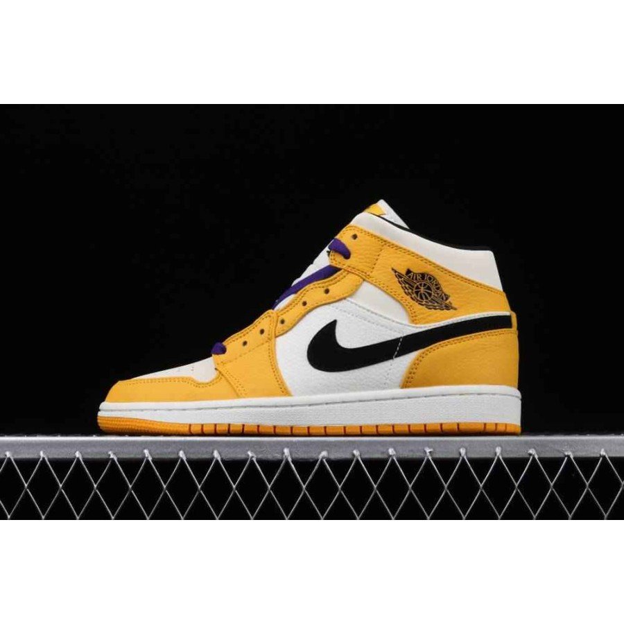 Air Jordan 1 Mid 'Lakers'