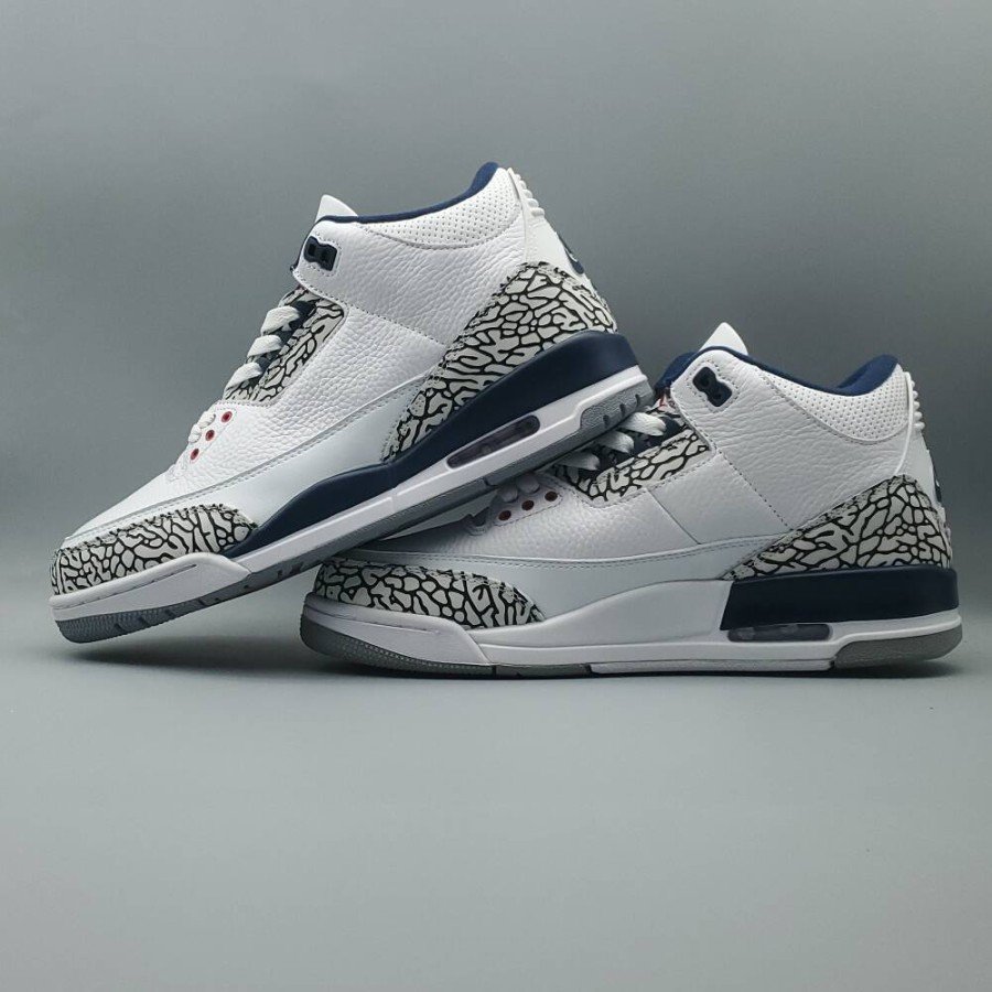 Air Jordan 3 Retro OG 'True Blue' 2016