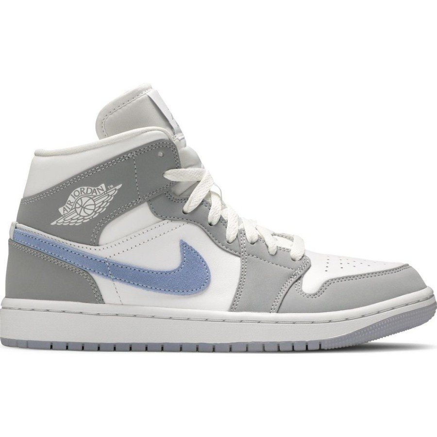 Air Jordan 1 Mid 'Wolf Grey Aluminum'