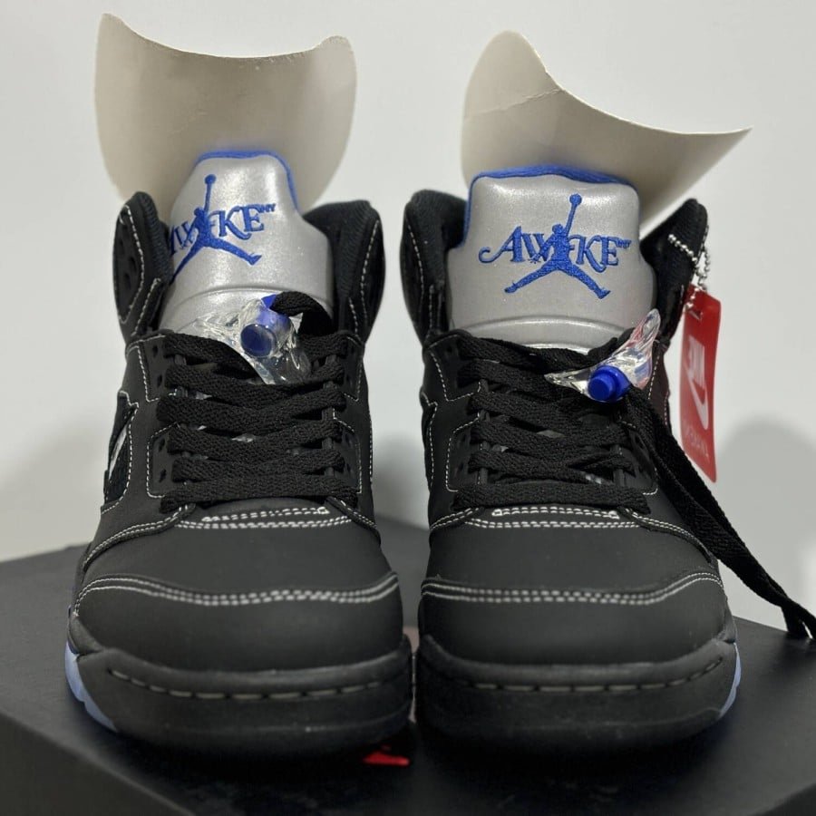 Awake NY x Air Jordan 5 Retro 'Black Racer Blue'