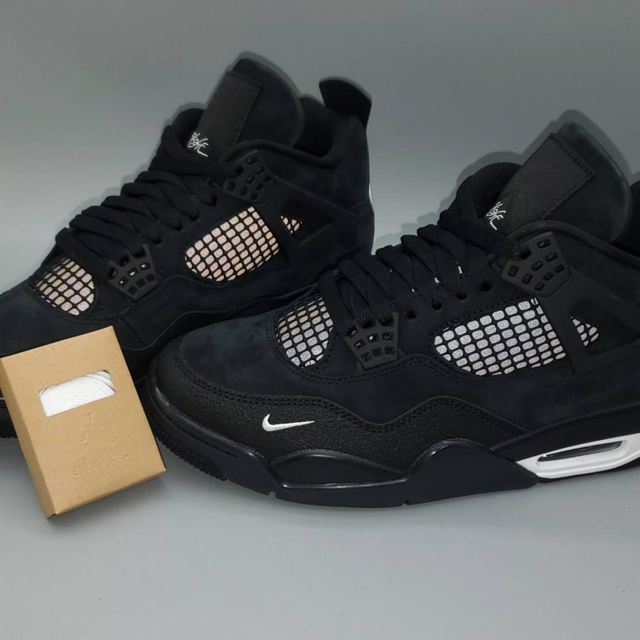 Nigel Sylvester x Air Jordan 4 Retro OG SP 'Brick By Brick Black'