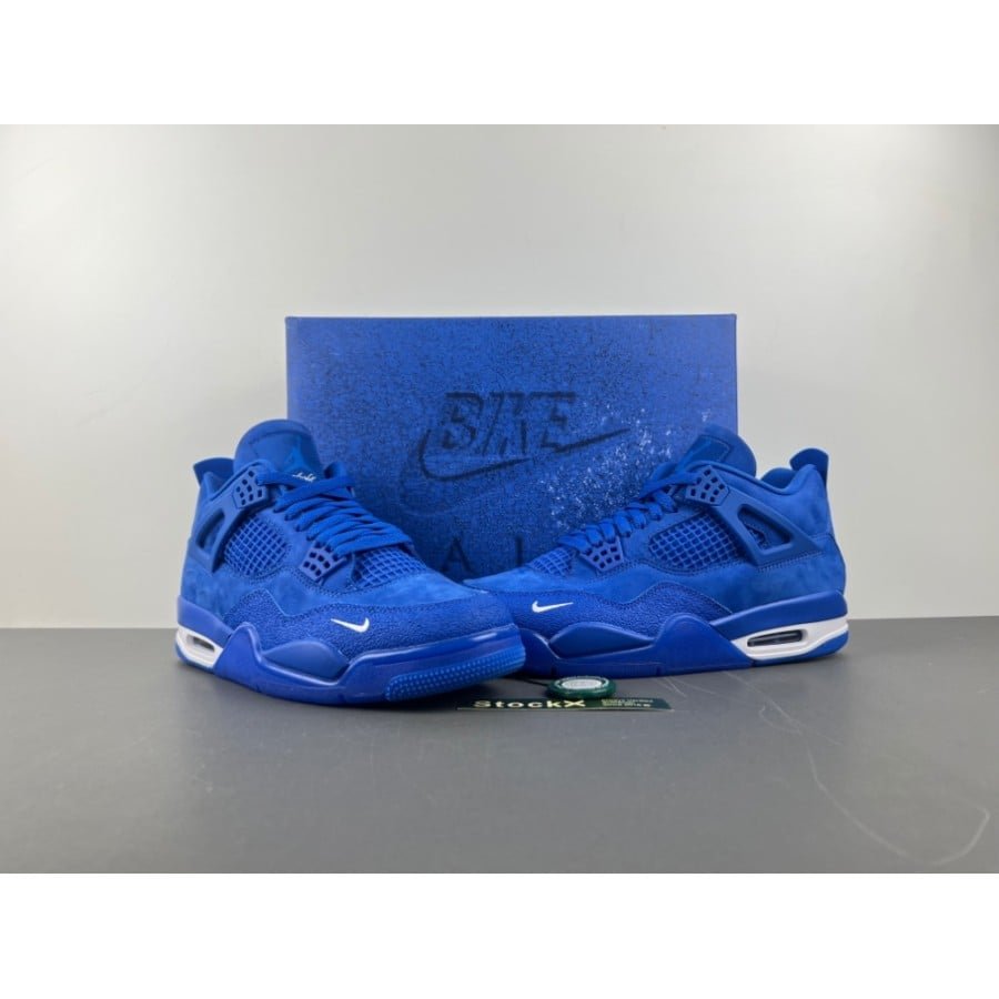 Nigel Sylvester x Air Jordan 4 Retro OG SP 'Brick By Brick Blue'