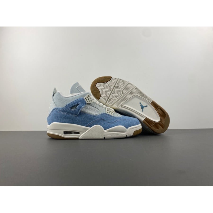 Wmns Air Jordan 4 Retro TEX 'Worn Blue Denim'