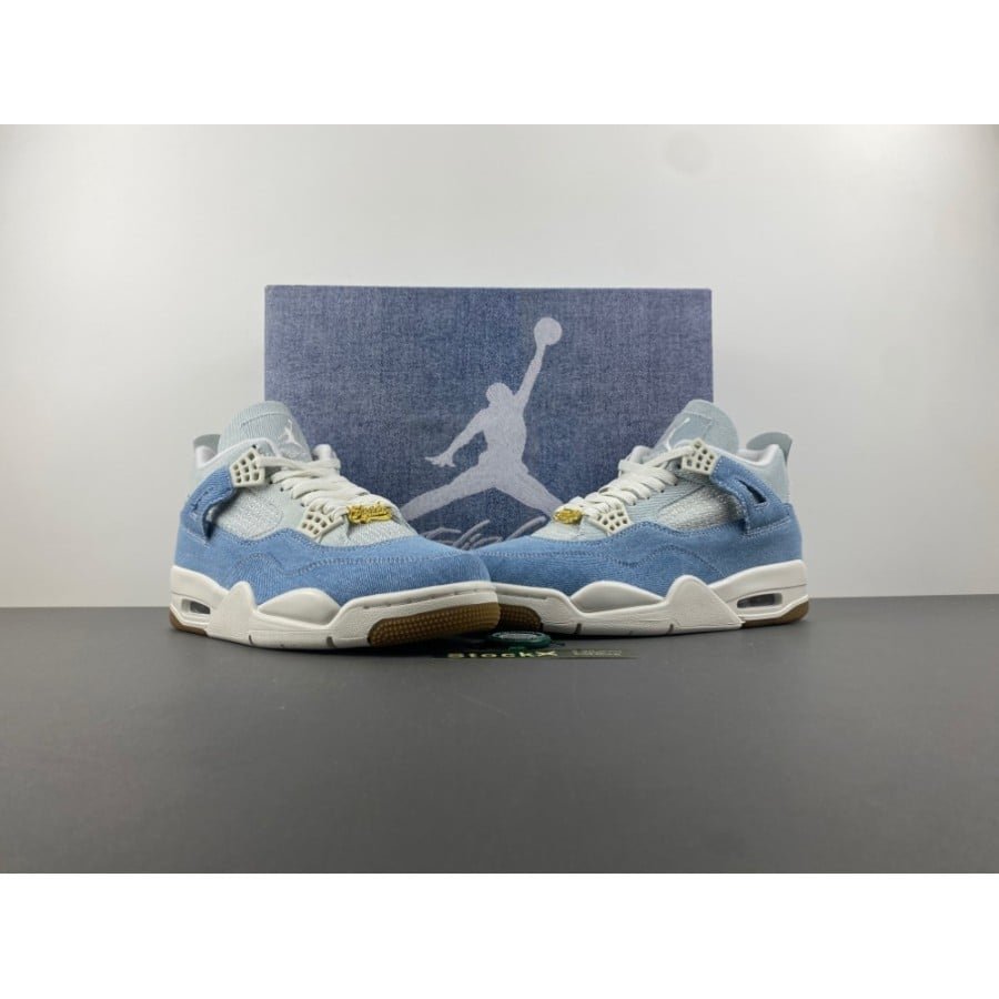 Wmns Air Jordan 4 Retro TEX 'Worn Blue Denim'